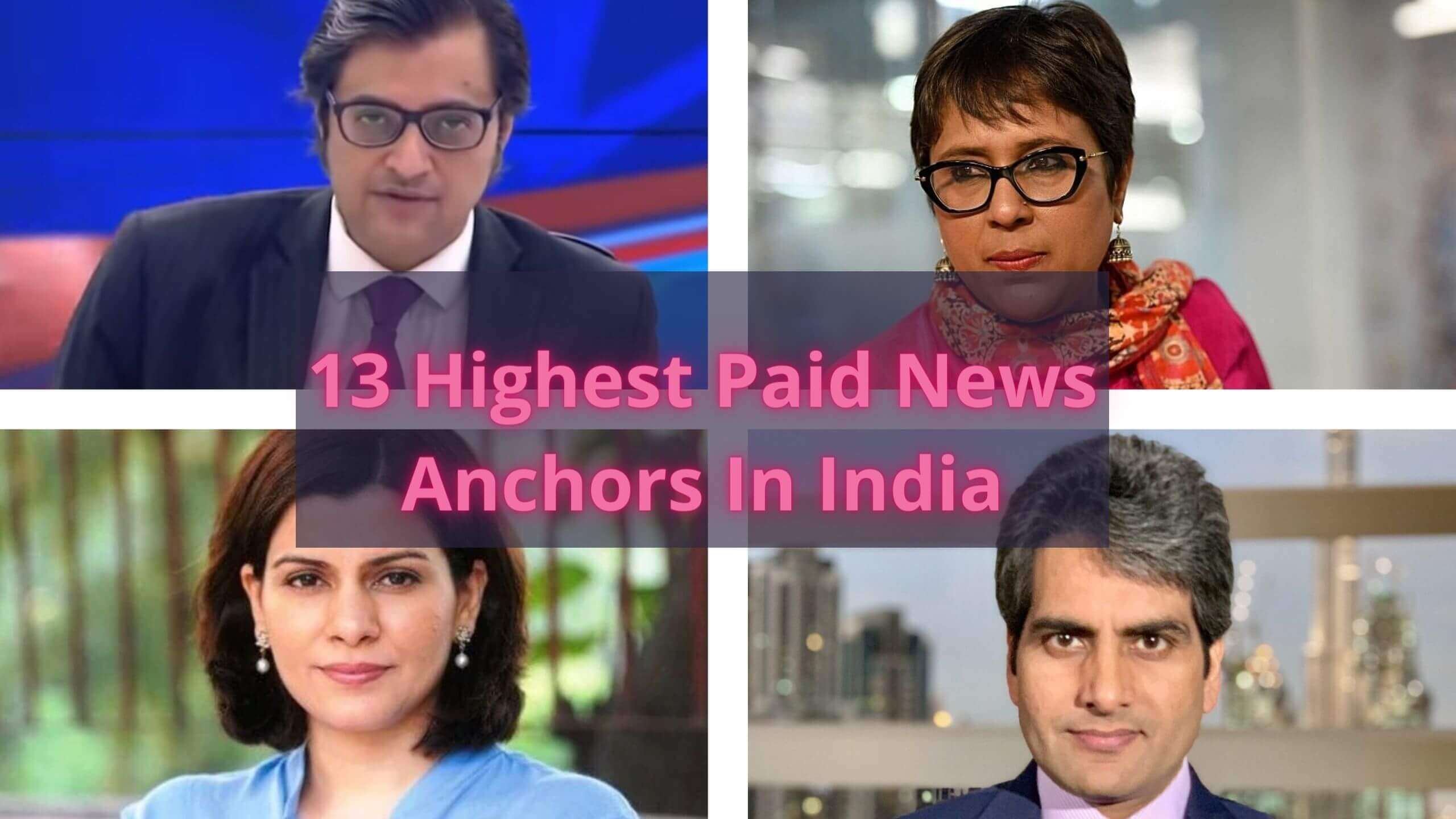 Highest Paid News Anchors