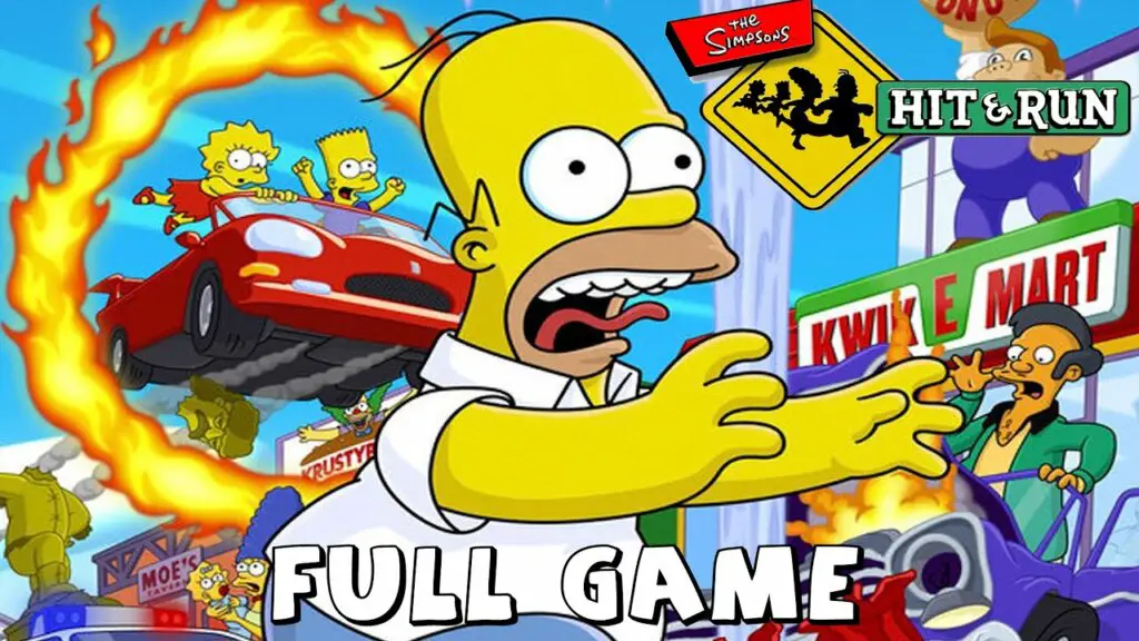 Simpsons hit and run