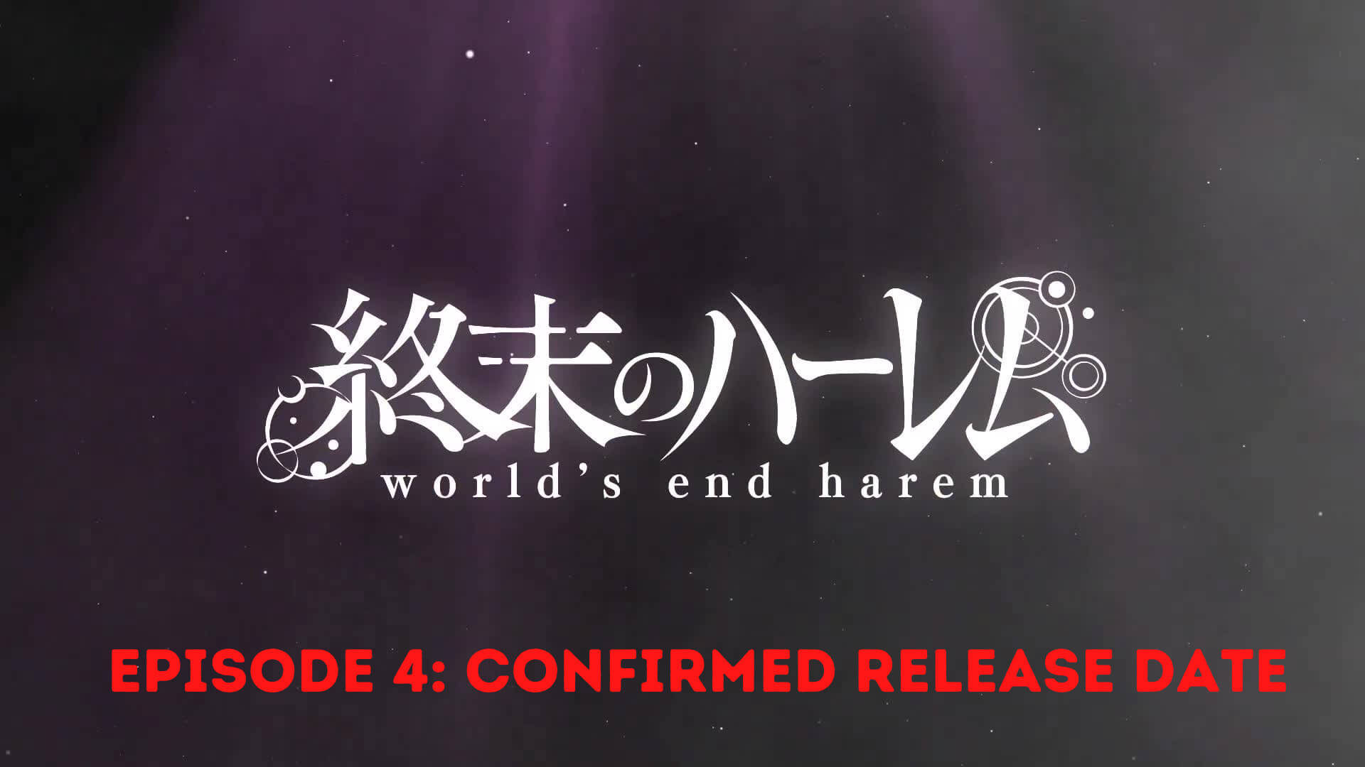 Shuumatsu no Harem Episode 4 Confirmed Release date