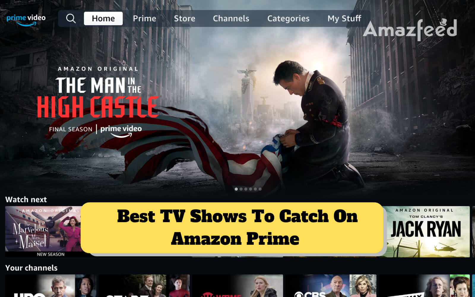 Best TV Shows To Catch On Amazon Prime
