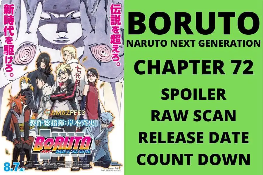 Boruto Chapter 72 Spoilers, Raw Scan, Release Date, Color Page
