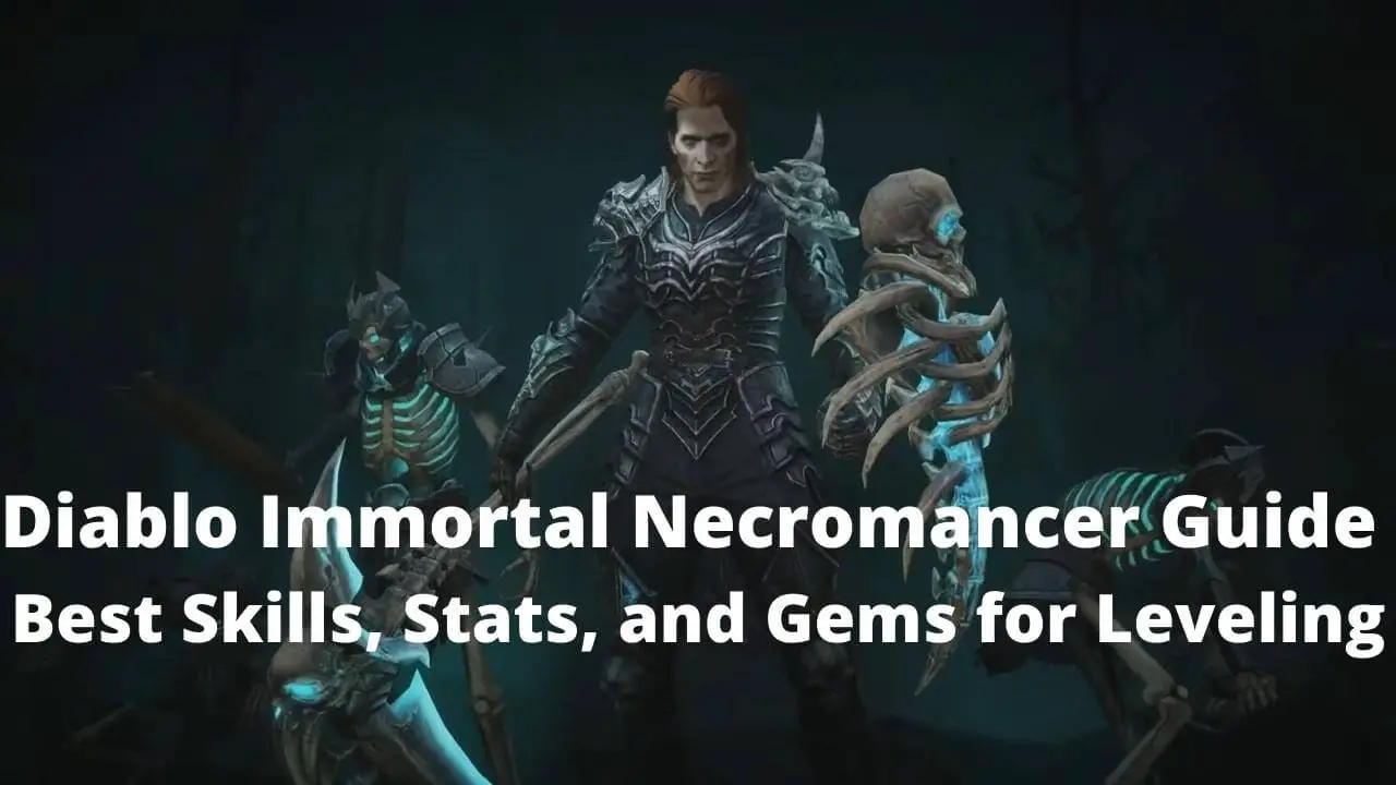 Diablo Immortal Necromancer Guide Best Skills, Stats, and Gems for Leveling
