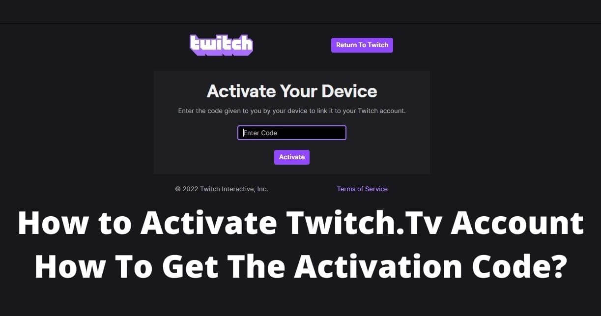 https //twitch.tv/activate ps4 code