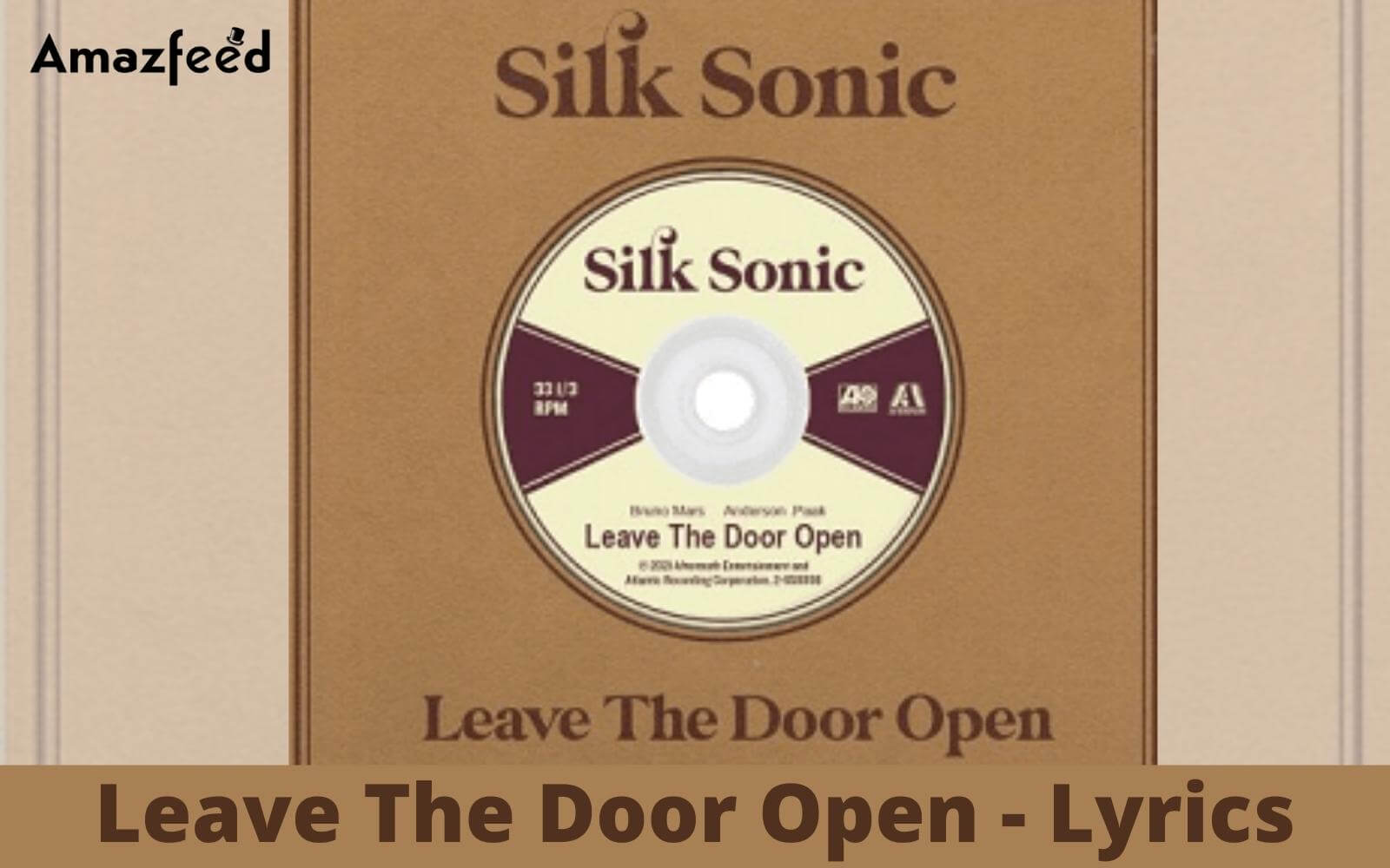 Leave The Door Open Song Lyrics