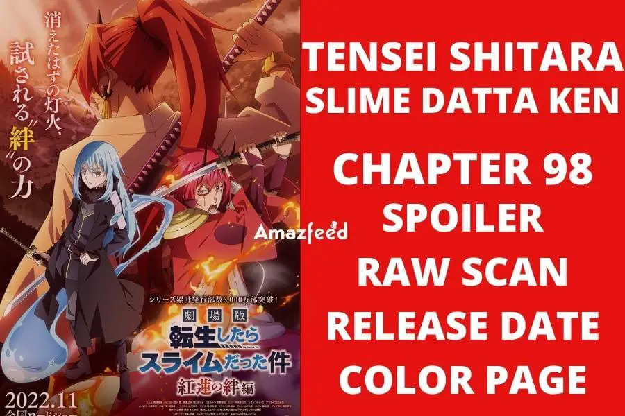 Tensei Shitara Slime Datta Ken Chapter 98 Spoiler, Raw Scan, Color Page, Release Date
