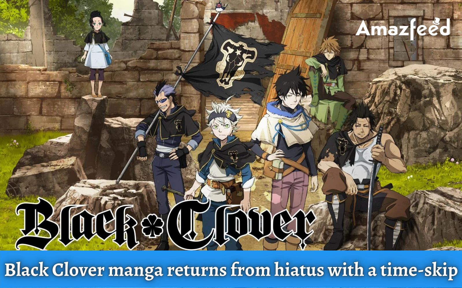 Black Clover manga returns from hiatus with a time-skip