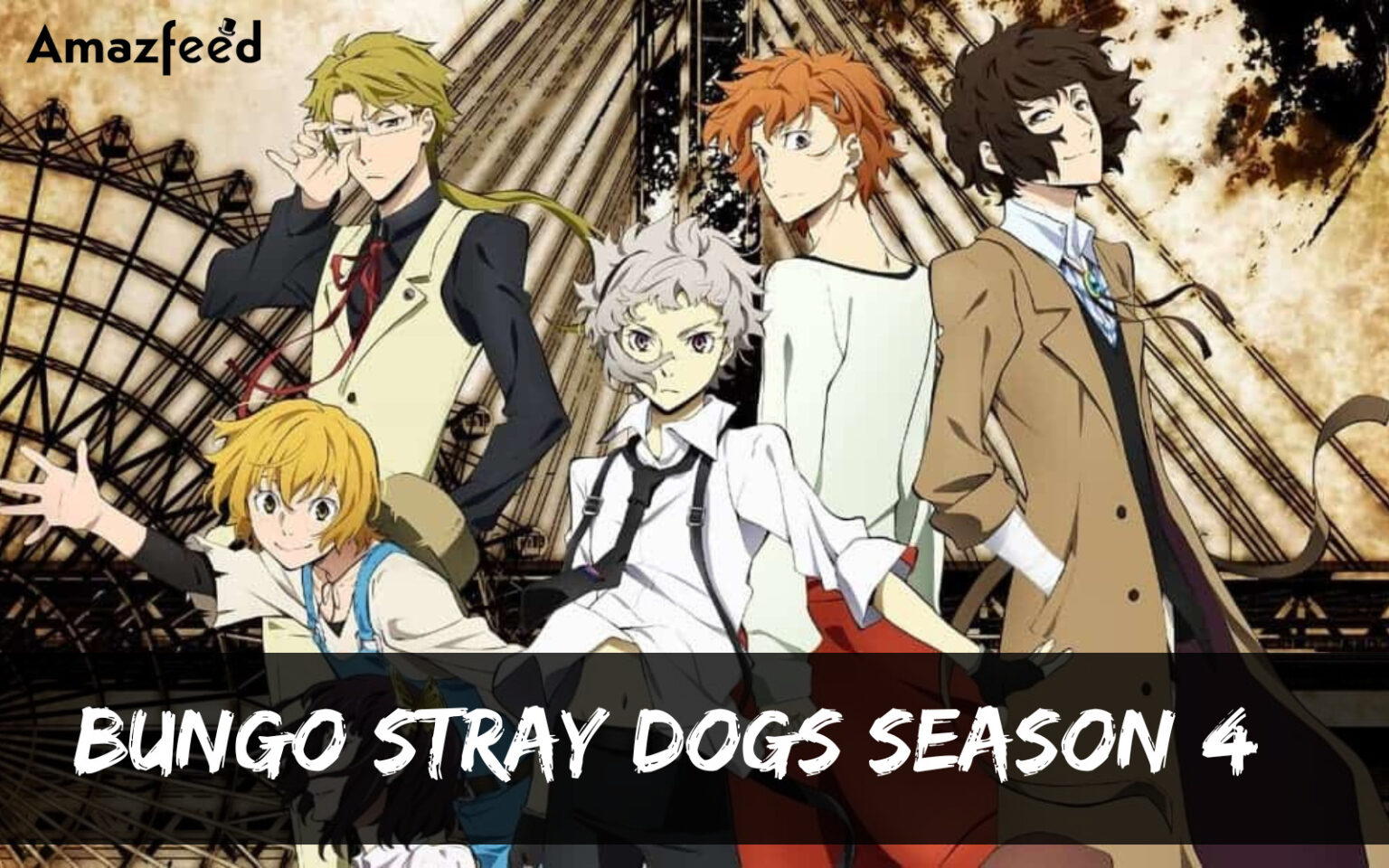 Bungo Stray Dogs Season 4 Trailer, Release Date, Countdown, Cast