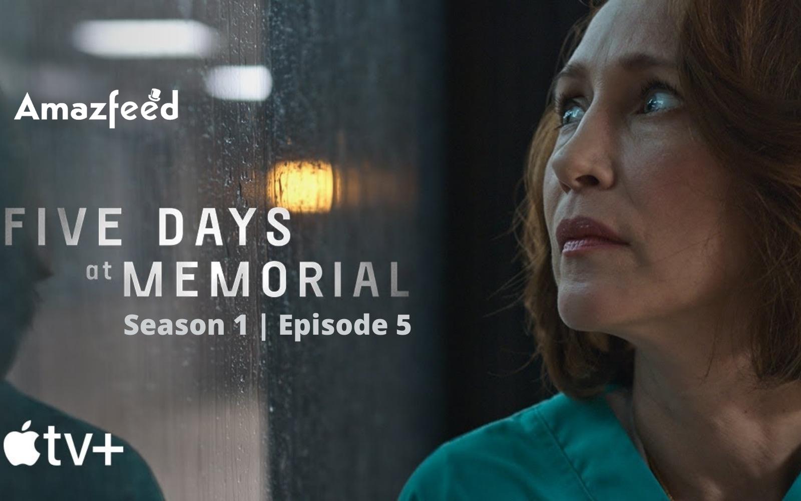 Five Days At Memorial Episode 5 : Release date, Countdown, Teaser, Premiere Time, Recap & Cast