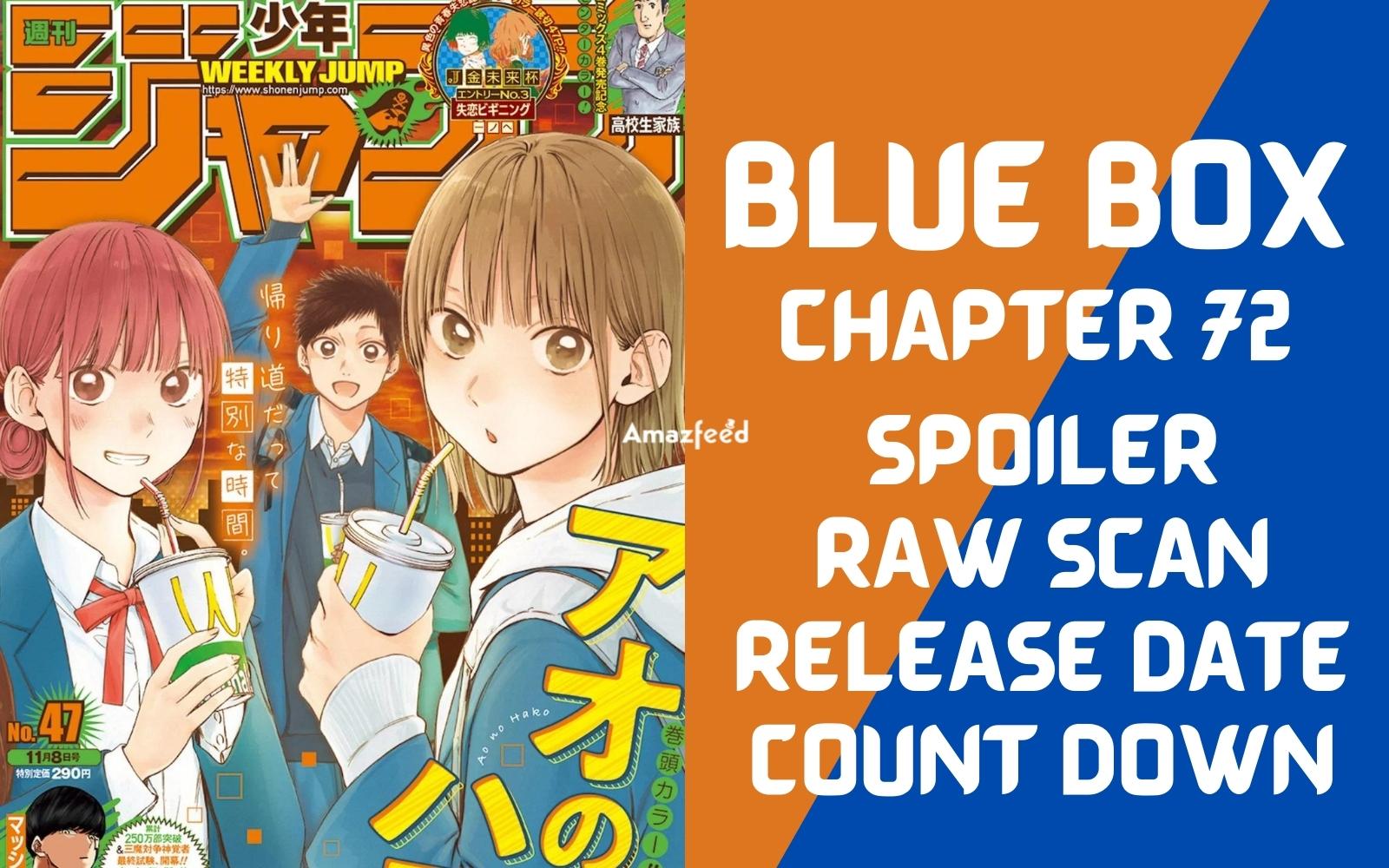 Blue Box Chapter 72 Spoiler, Raw Scan, Countdown, Release Date