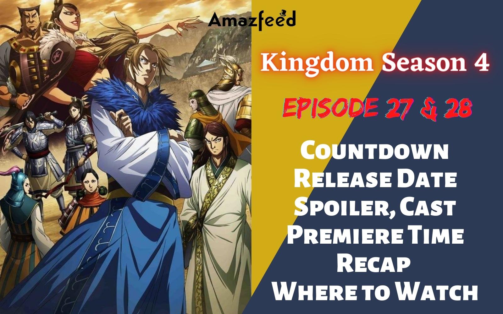Is Kingdom Season 4 Episode 27 & 28 Coming or Not? Is Kingdom Season 4  Ended? Know more about Kingdom Season 4 » Amazfeed