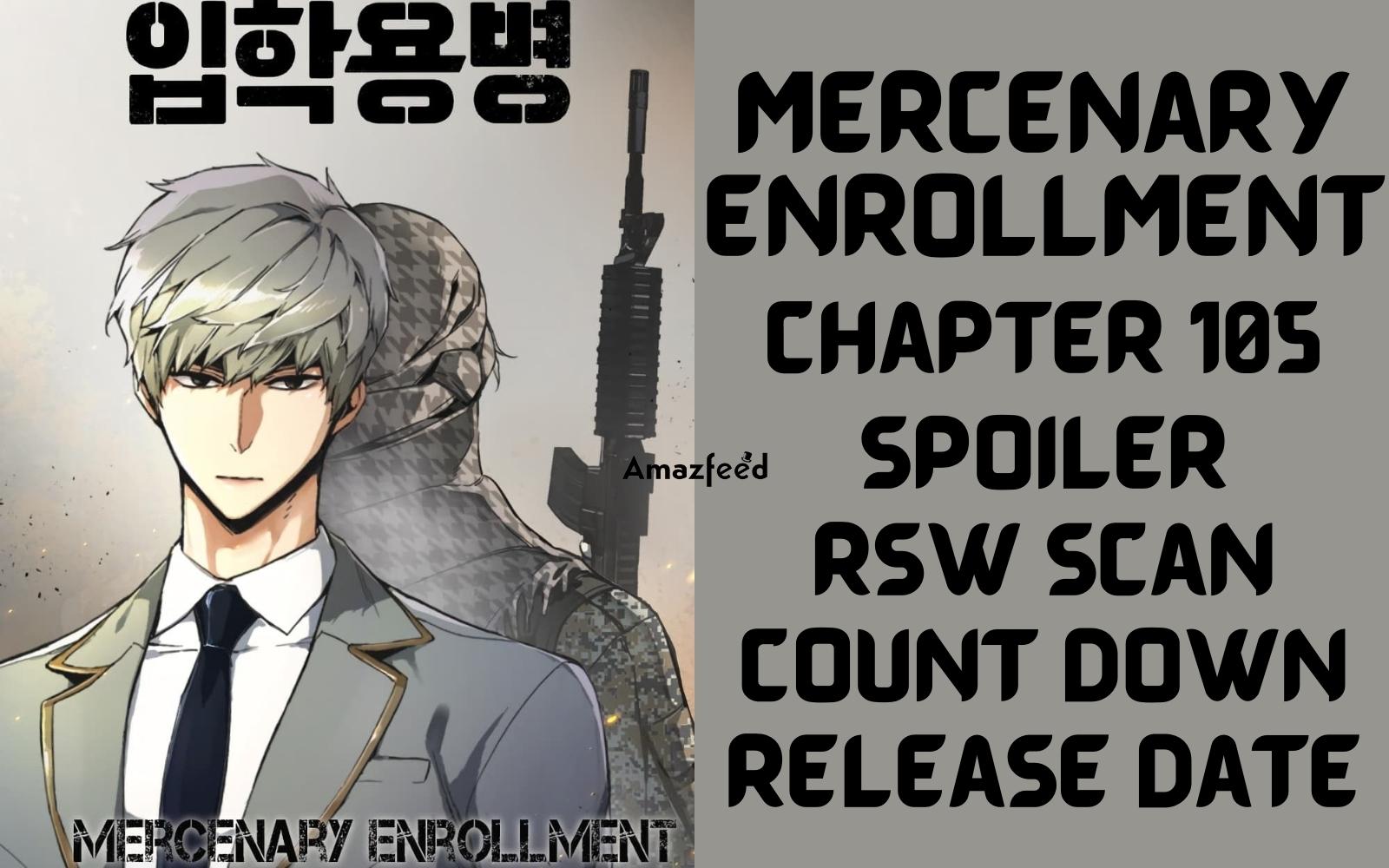 Mercenary Enrollment Chapter 105 Spoiler, Countdown, About, Synopsis, Release Date