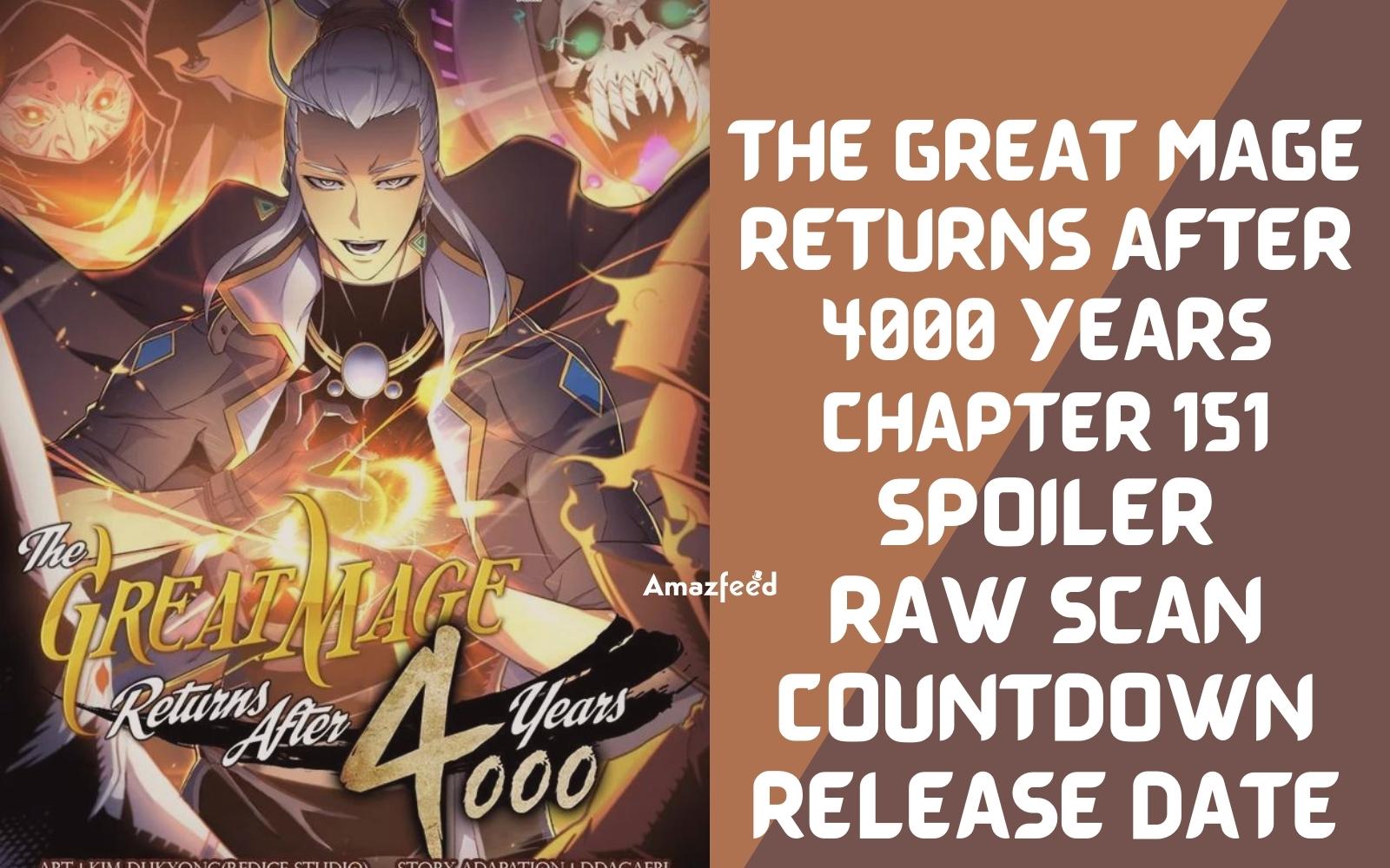 The Great Mage Returns After 4000 Years Chapter 151 Spoiler, Raw Scan, Release Date, Color Page