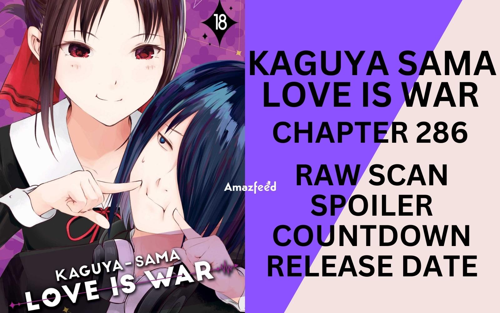 Kaguya Sama Love Is War Chapter 286 Spoiler, Raw Scan, Release Date, Color Page