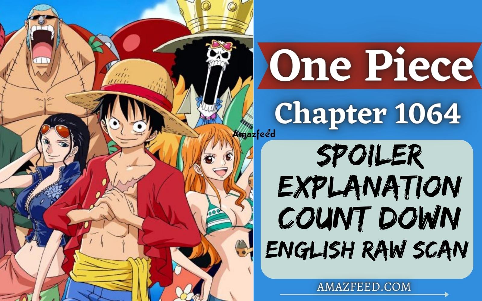 One Piece Chapter 1064 Reddit Spoilers Explanation, Count Down, English Raw Scan, Release Date