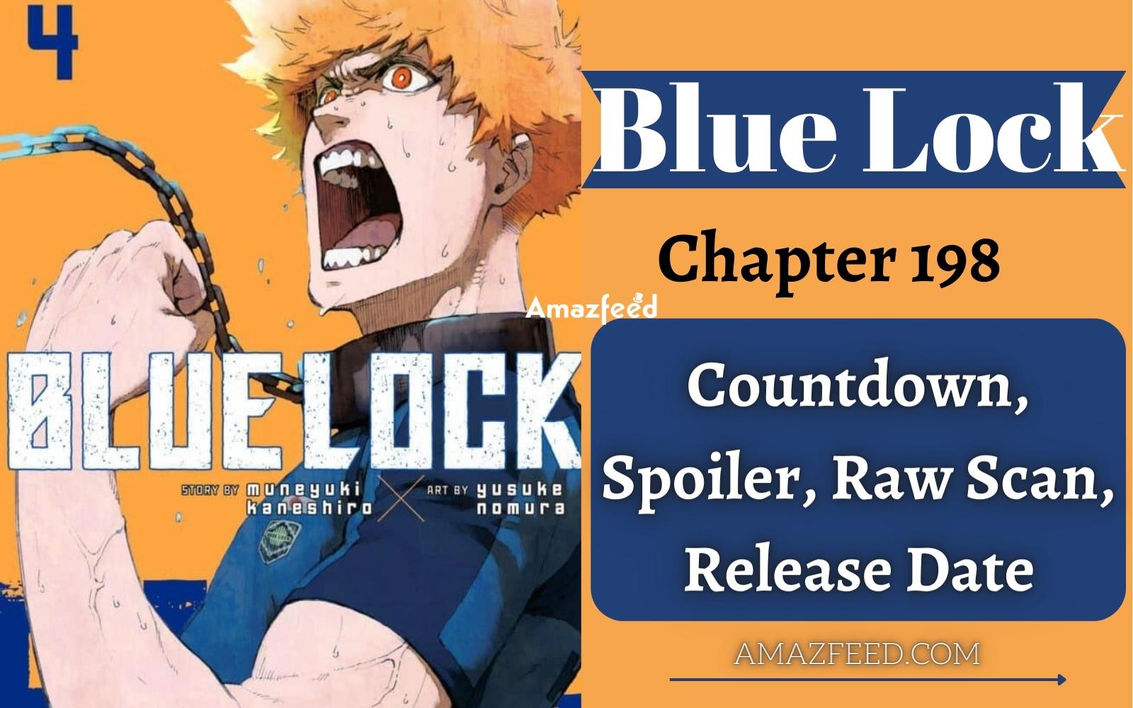 Blue Lock Chapter 198 Spoiler, Release Date, Raw Scan, Count Down Color Page