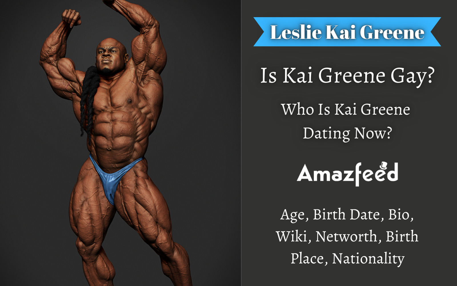 Is Kai Greene Gay? Kai Greene Age, Birth Date, Bio, Wiki, Networth, Birth  Place, Nationality » Amazfeed