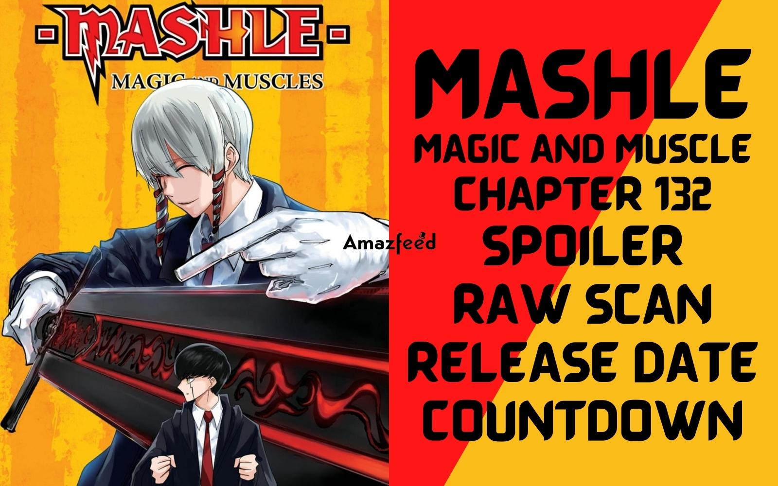 Mashle Magic And Muscle Chapter 132 Spoiler, Raw Scan, Color Page, Release Date