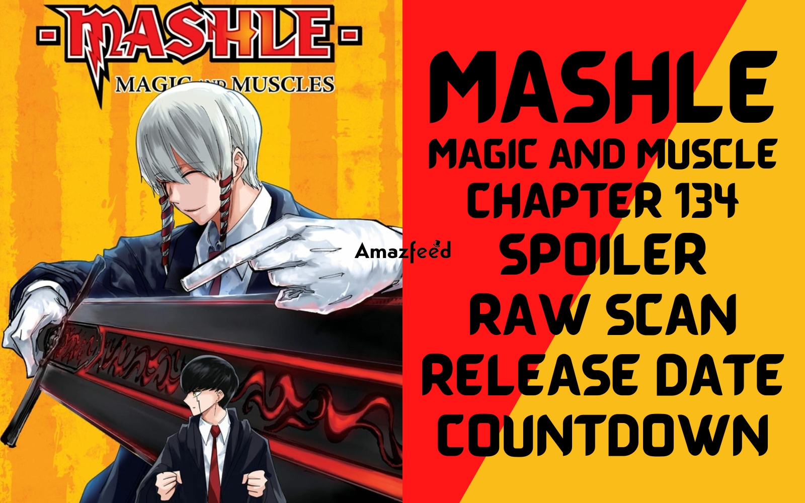 Mashle Magic And Muscle Chapter 134 Spoiler, Raw Scan, Color Page, Release Date