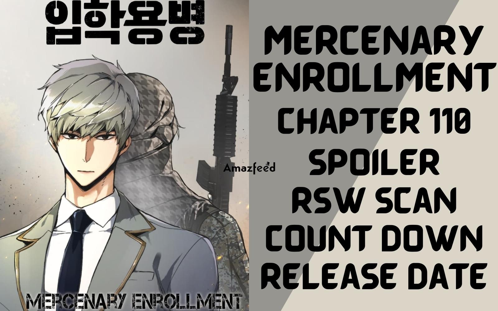 Mercenary Enrollment Chapter 110 Spoiler, Countdown, About, Synopsis, Release Date