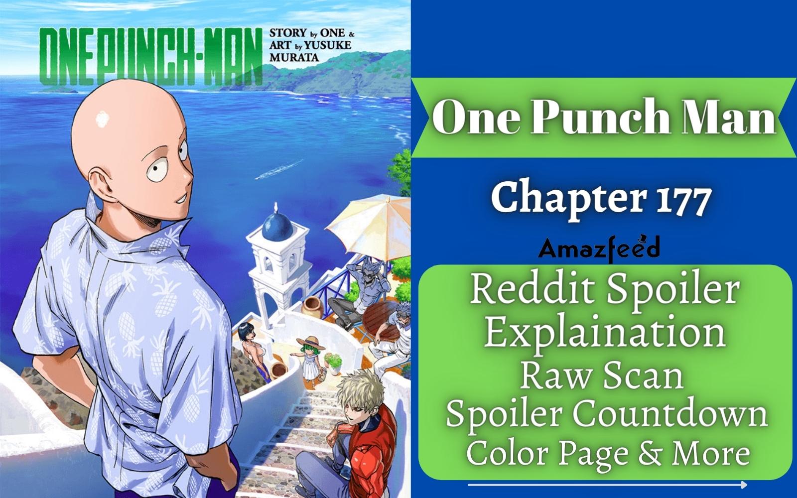 One Punch Man Chapter 177 Reddit Spoiler, Raw Scan Release Date, Shonen Jump Release Date, Color Page & More