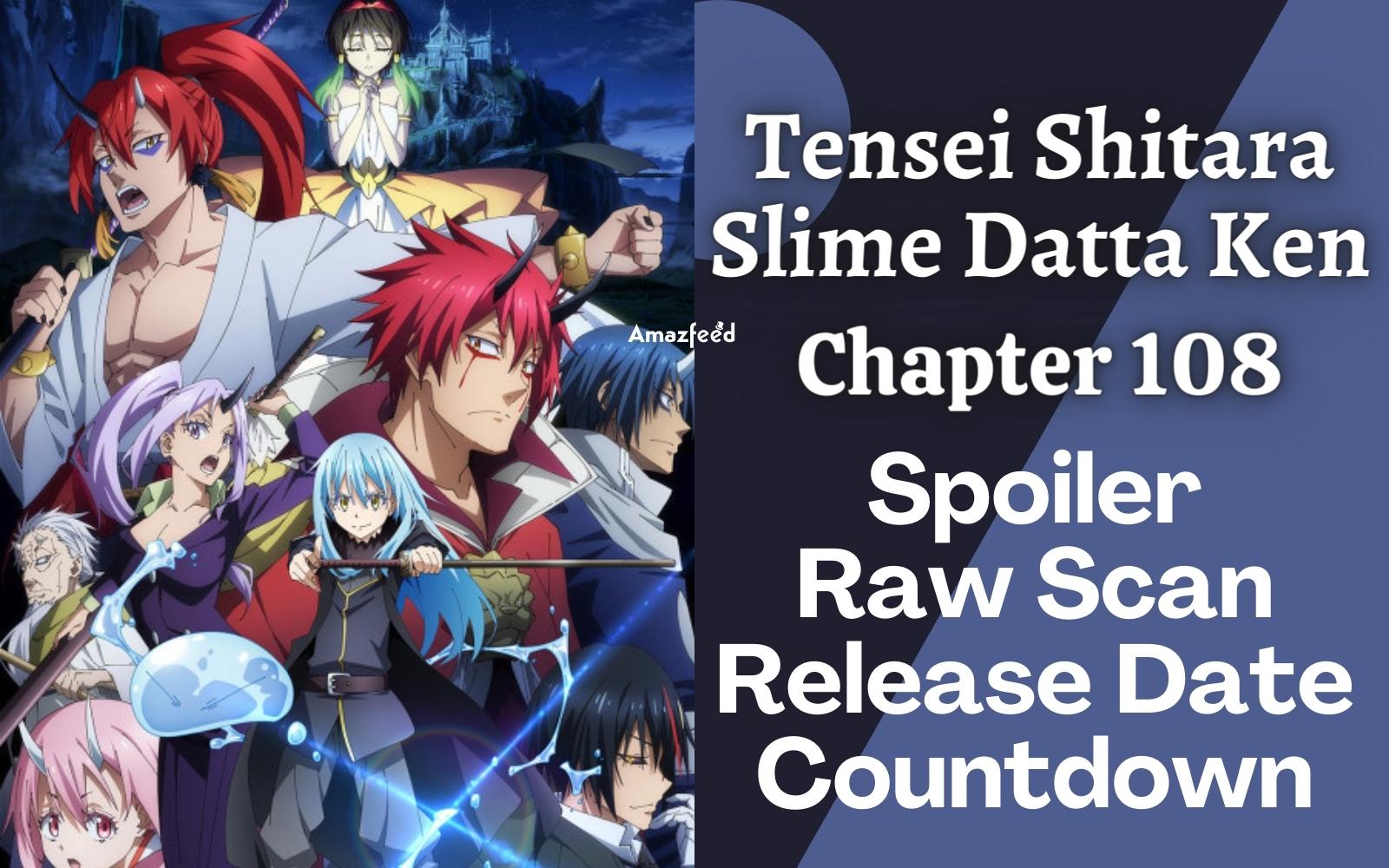 Tensei Shitara Slime Datta Ken Chapter 109 Spoiler, Raw Scan, Color Page, Release Date