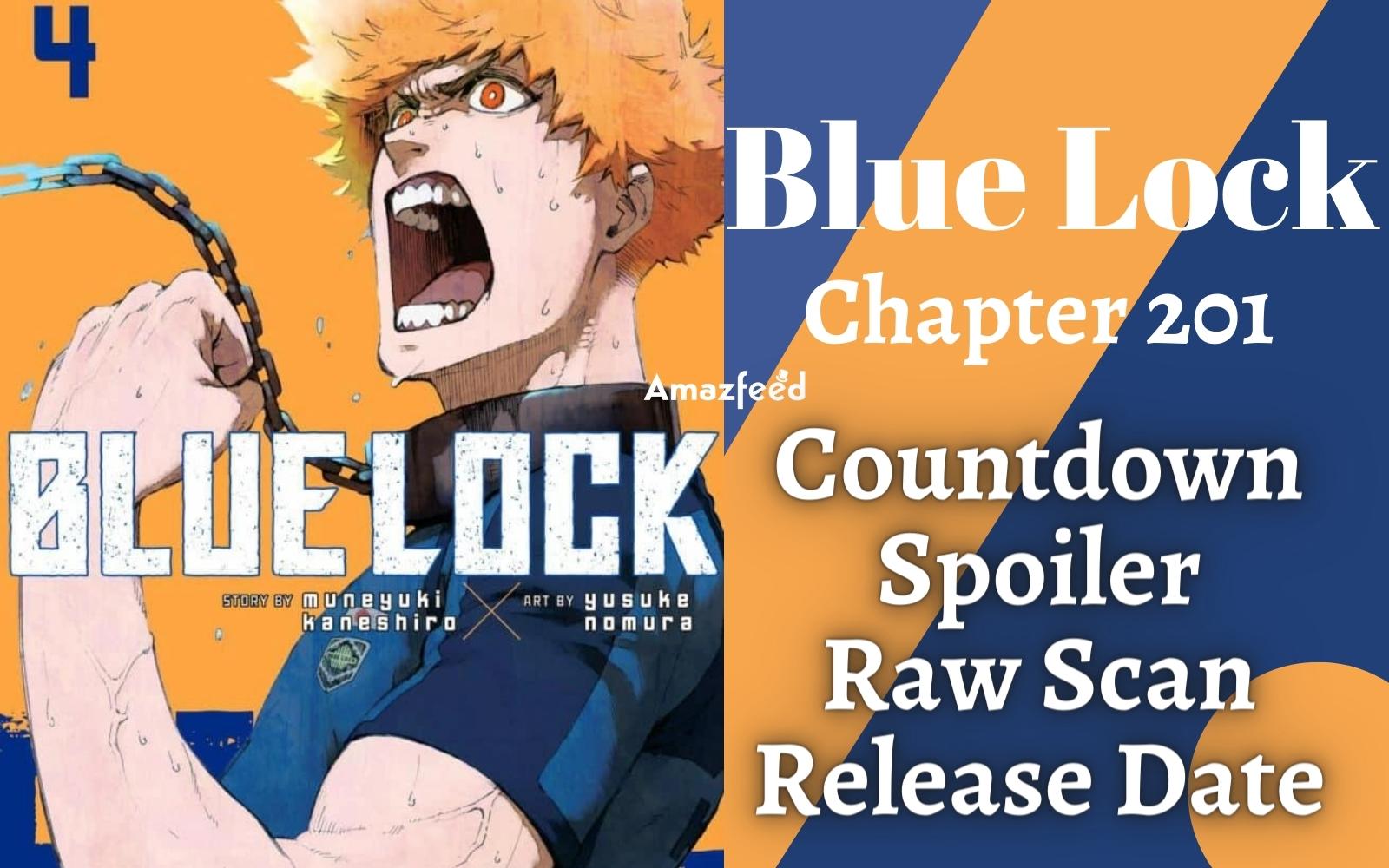 Blue Lock Chapter 201 Spoiler, Release Date, Raw Scan, Count Down Color Page
