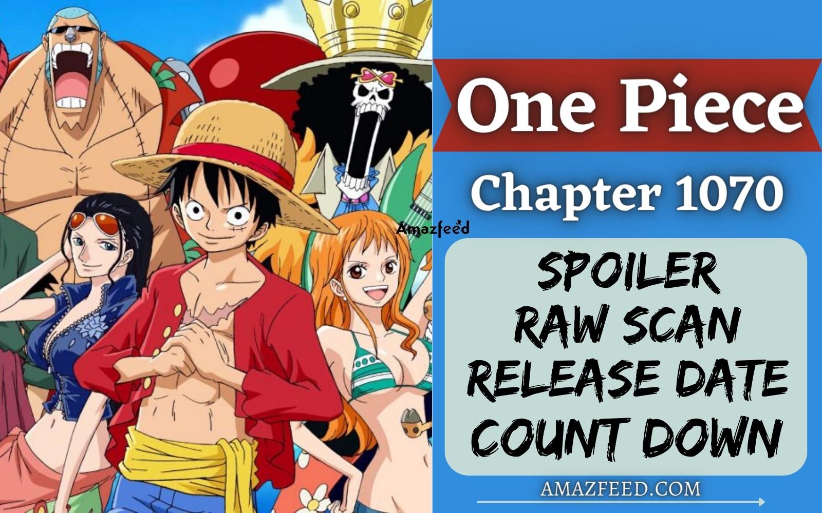 One Piece Chapter 1070 Reddit Spoilers, Count Down, English Raw Scan, Release Date, & Everything You Want to Know