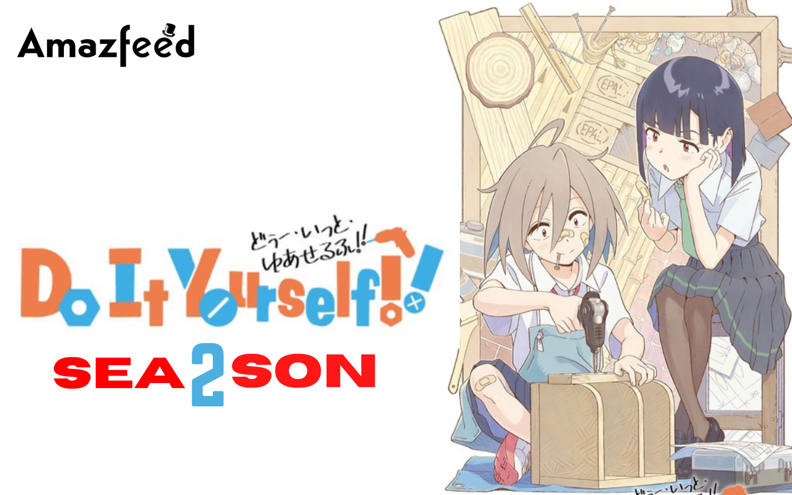 DIY-Themed Anime Do It Yourself!! Confirms Premiere & Cast