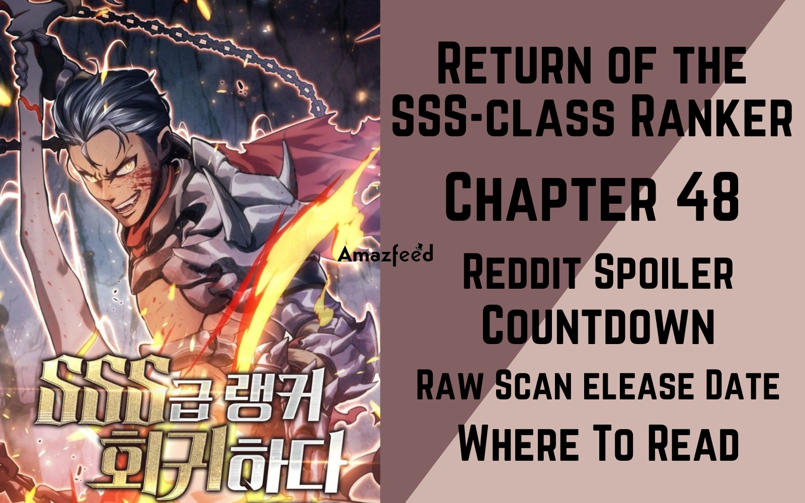 Return of the SSS-Class Ranker Chapter 48 Spoiler, Raw Scan, Release