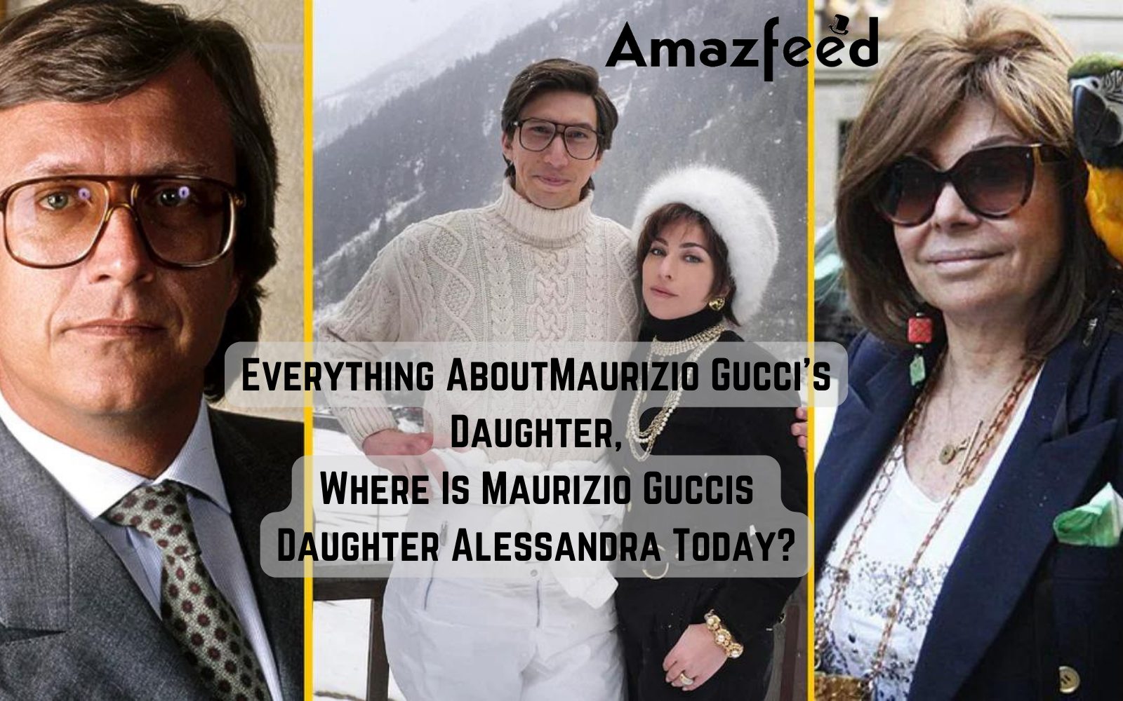 Everything About Maurizio Gucci's Daughter, Where Is Maurizio Guccis  Daughter Alessandra Today? » Amazfeed