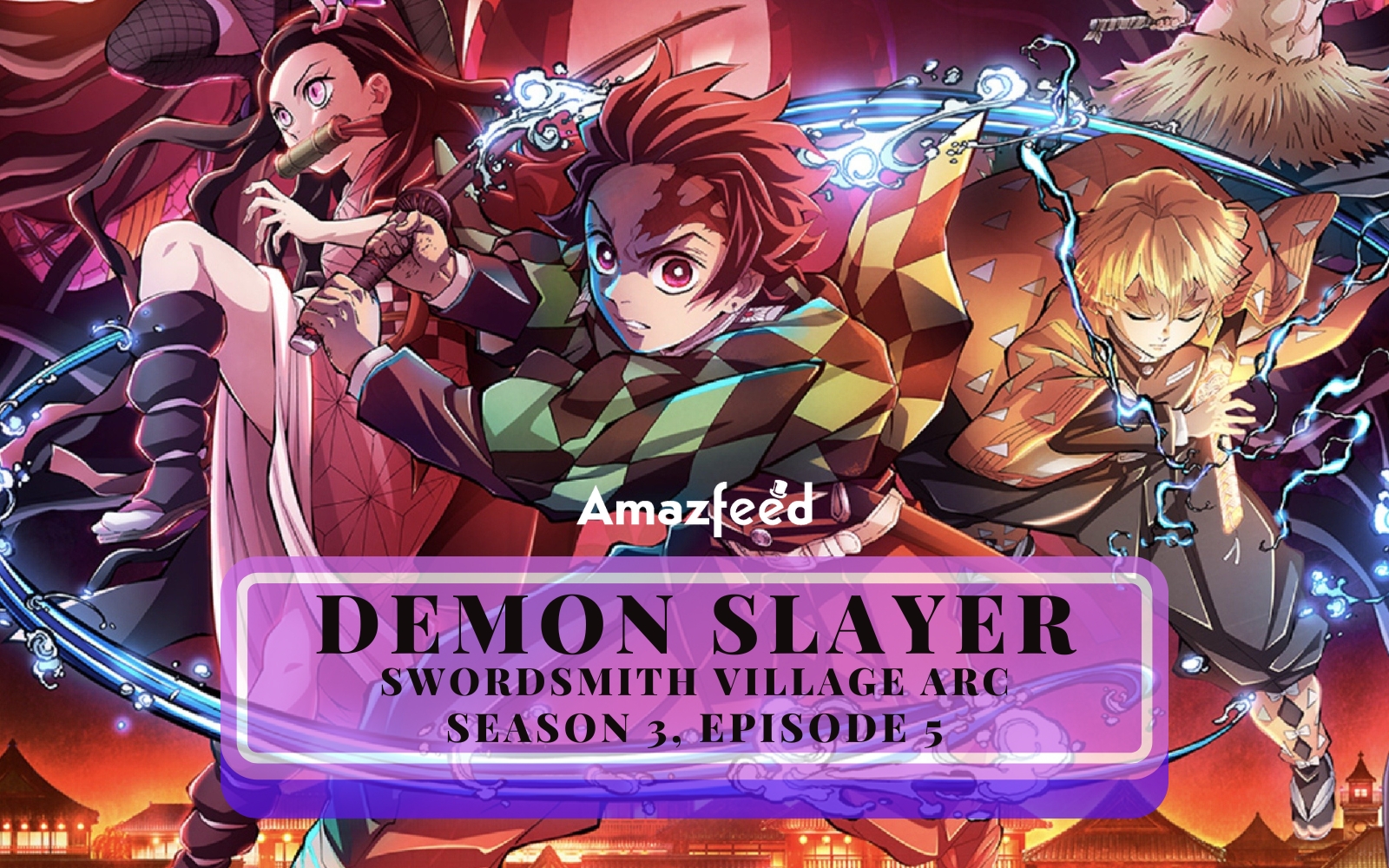 Demon Slayer: Kimetsu no Yaiba season 3 episode 5 Swordsmith Village Arc  #entertainment #anime 