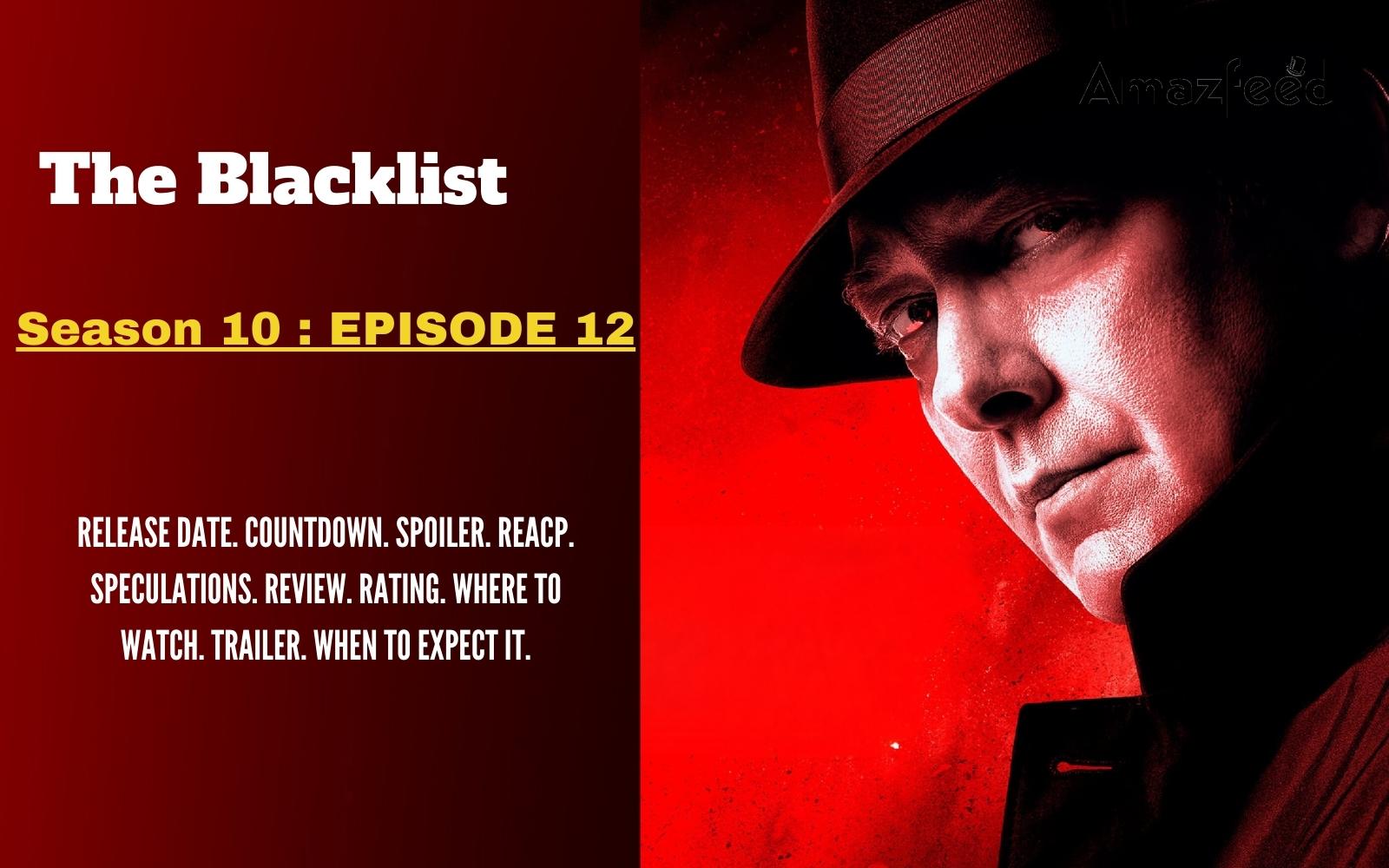 The Blacklist Season 10 Episode 12 Release Date, Spoiler, Previous ...